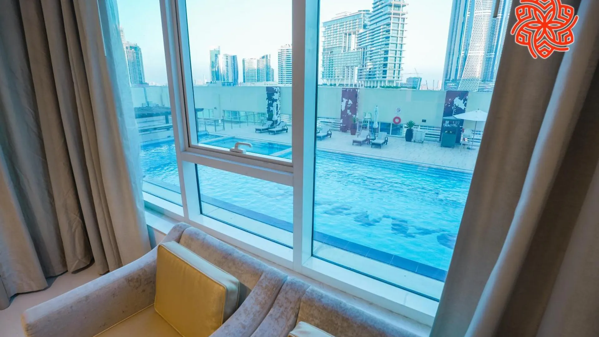 Alashrafia Saray- Classy 1Bdr Apartment In Canal Views Dubai Forenede Arabiske Emirater